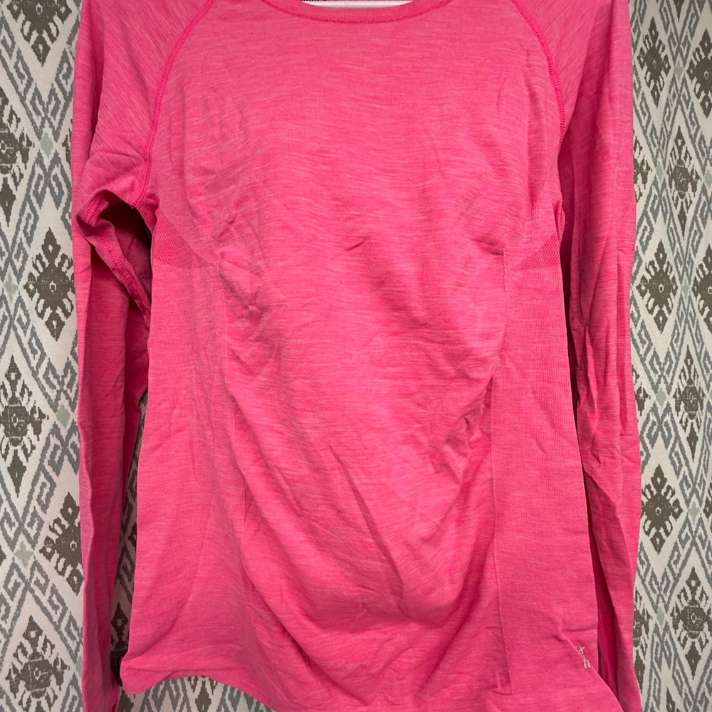 Pink Long Sleeve Top